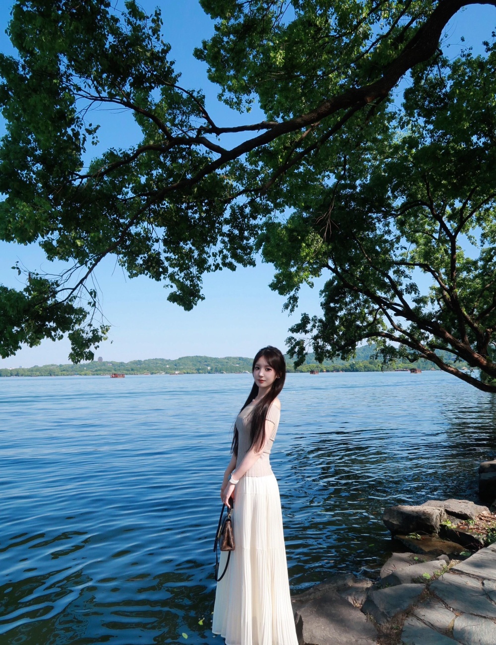 Enticement summer tops slim skirt a set for women