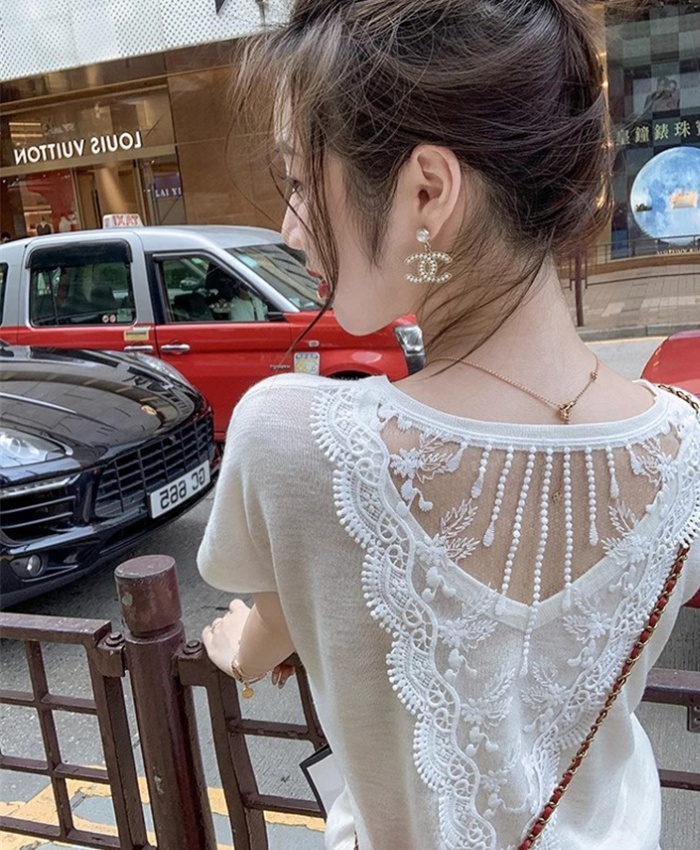 Short sleeve niche tops summer T-shirt for women
