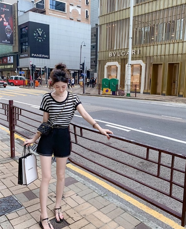 Short sleeve niche tops summer T-shirt for women