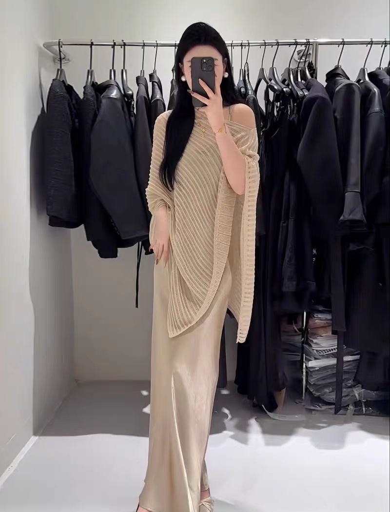 France style loose hollow cloak Korean style lazy tops