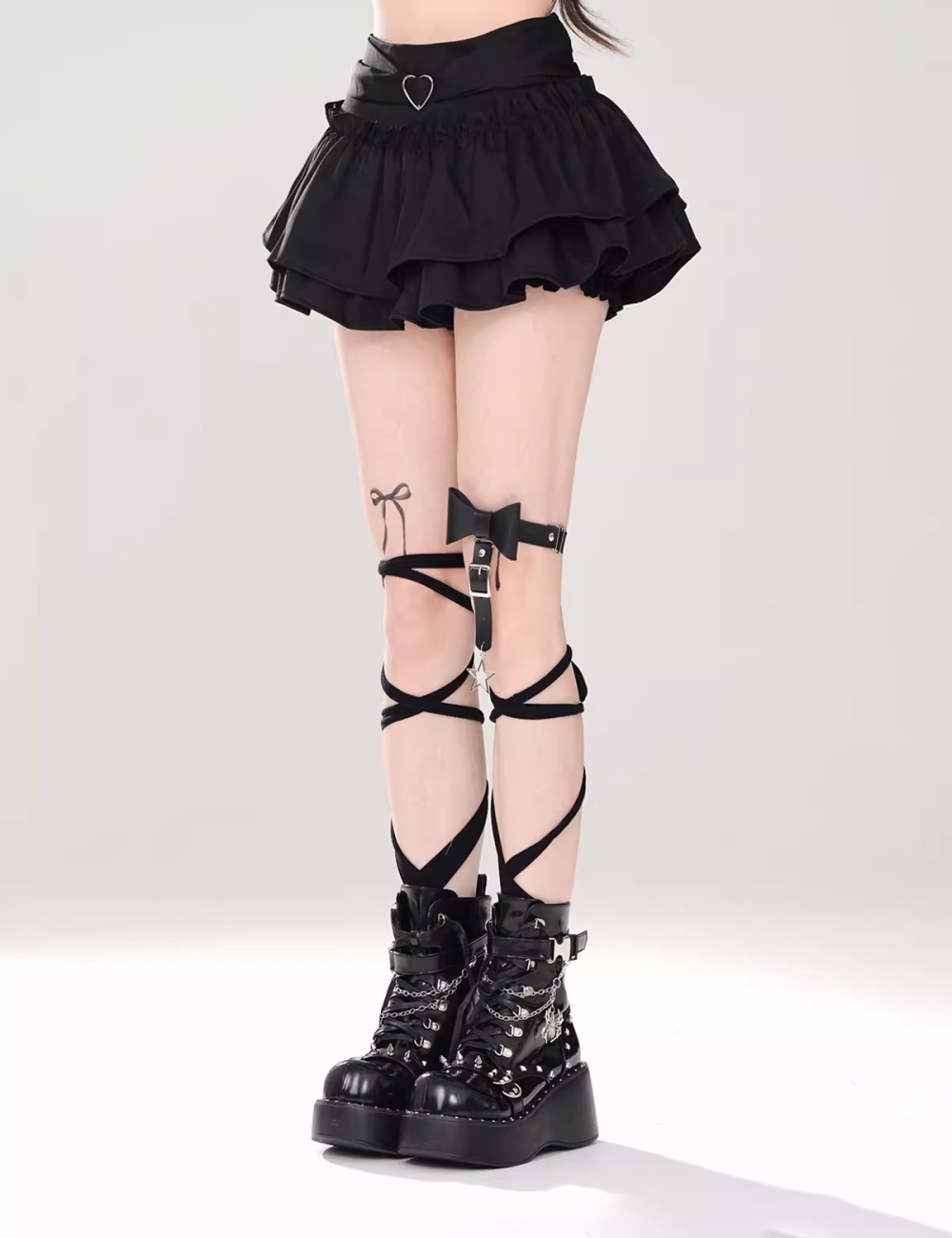 Slim pink cake puff skirt A-line summer short skirt