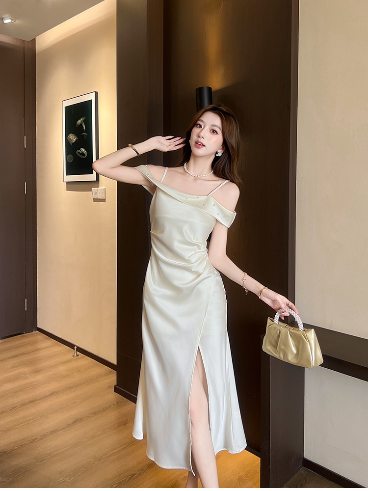 Enticement sling dress summer sexy long dress