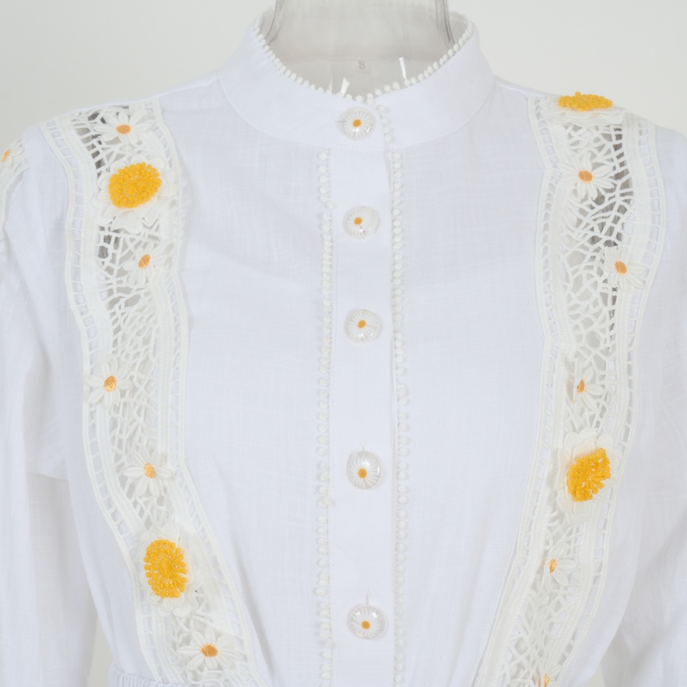 Collocation high waist shirt spring and summer shorts