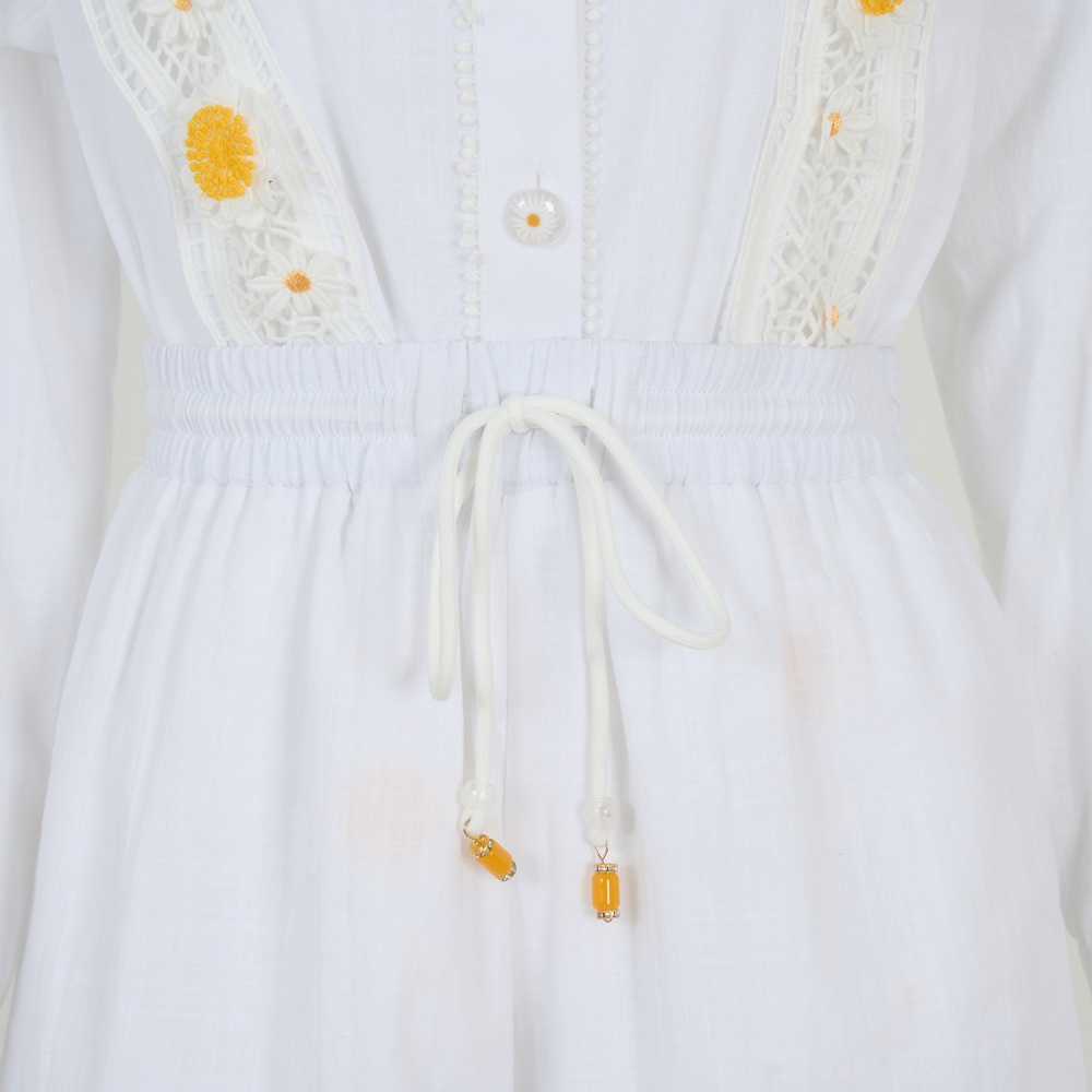Collocation high waist shirt spring and summer shorts