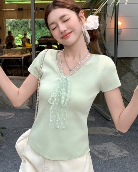 Spicegirl summer tops slim T-shirt for women