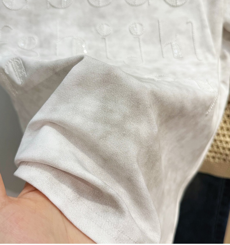 Fashion short sleeve Western style T-shirt for women