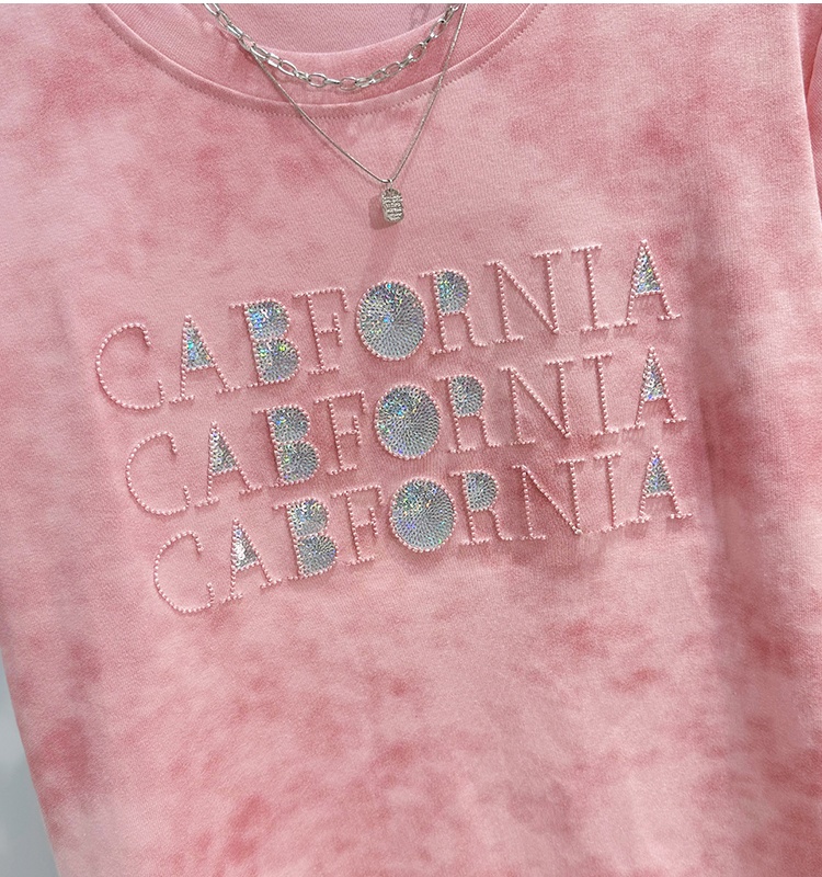 Summer short sleeve Western style T-shirt for women