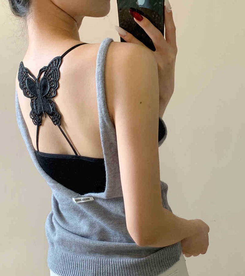 Fixed butterfly small sling anti emptied underwear