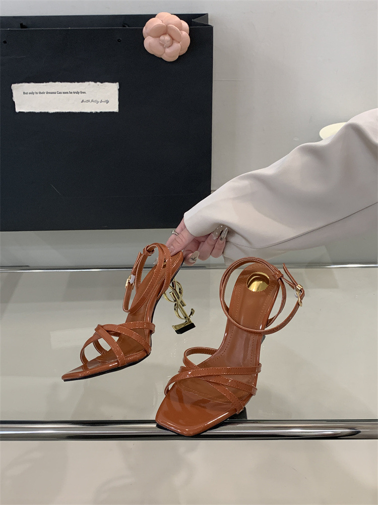 Open toe sandals summer high-heeled shoes for women