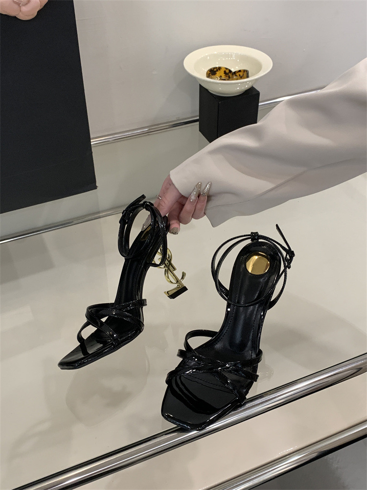 Open toe sandals summer high-heeled shoes for women