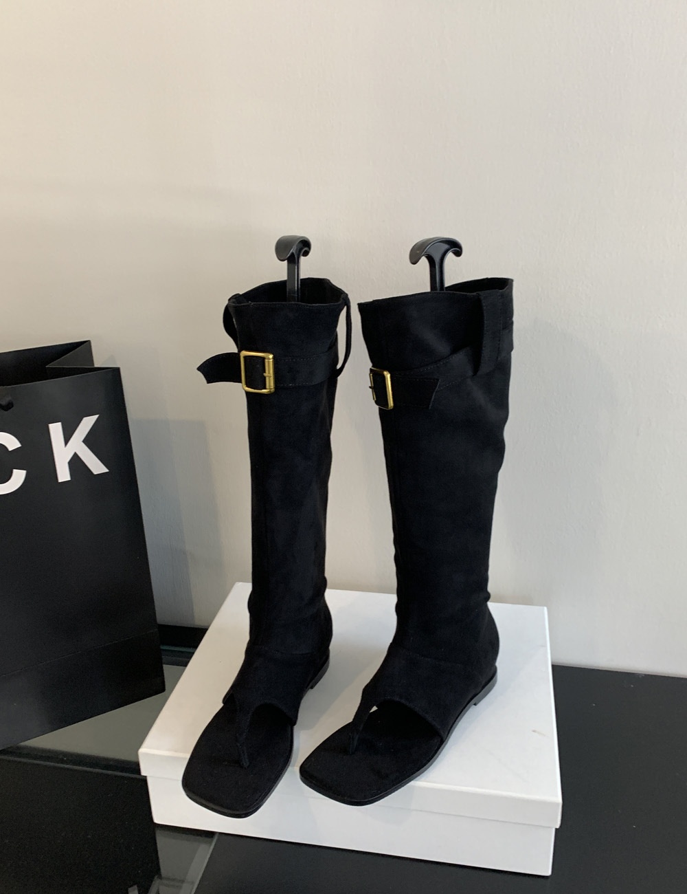 Fold summer boots wear sandals
