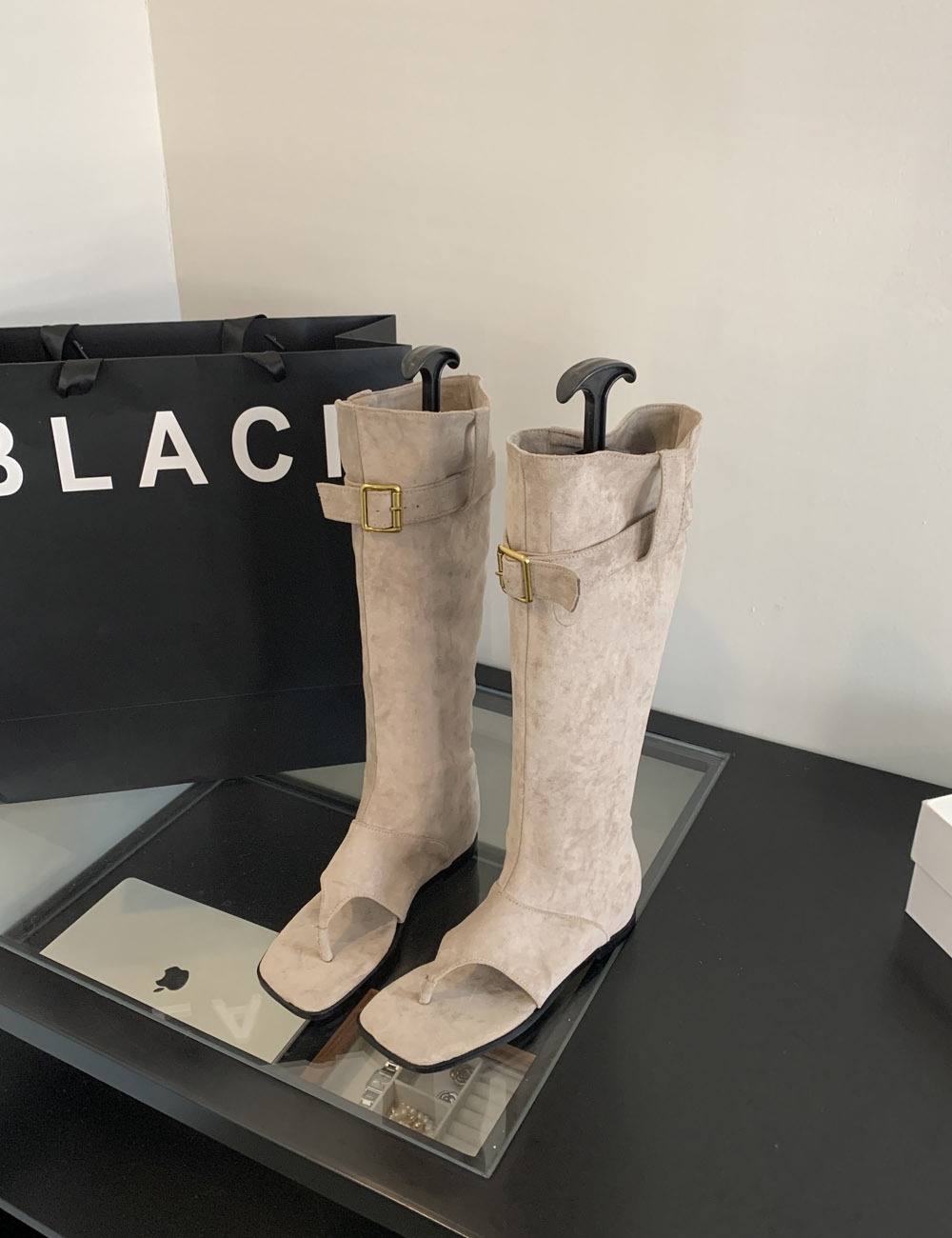 Fold summer boots wear sandals