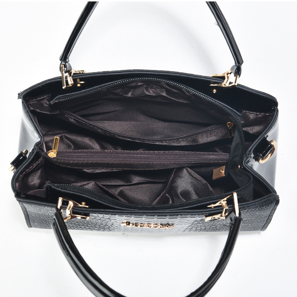 Fashion simple handbag Western style shoulder bag