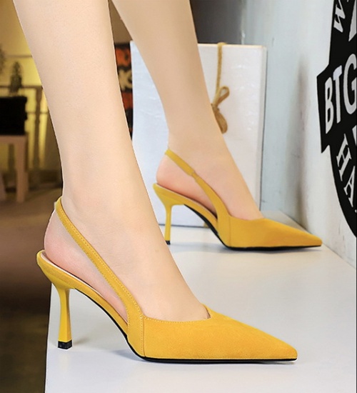 Low fine-root banquet high-heeled shoes temperament fashion shoes