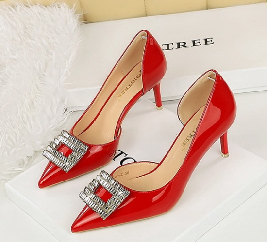 European style high-heeled shoes shoes for women