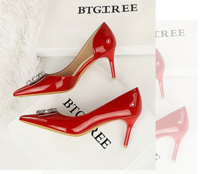 European style high-heeled shoes shoes for women