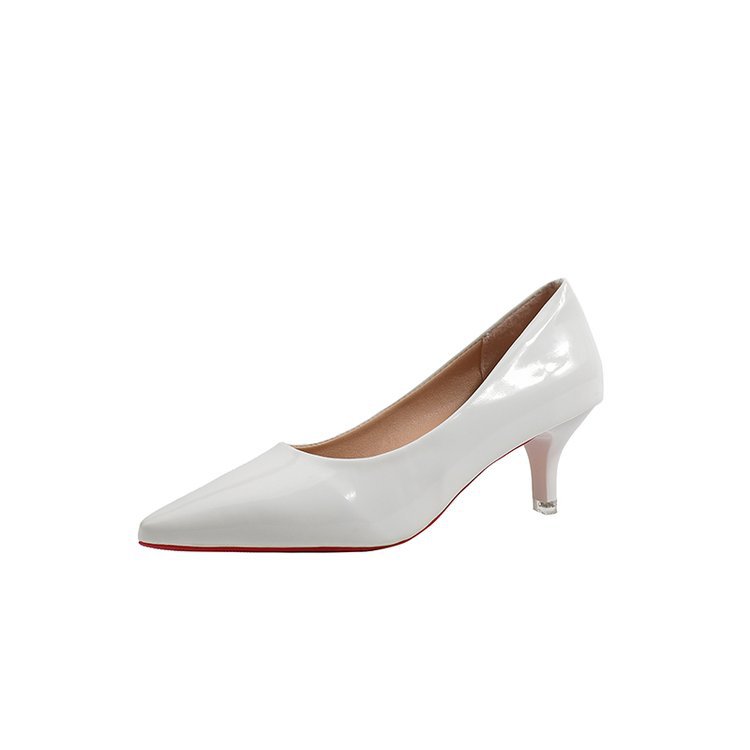Refreshing high-heeled shoes low shoes for women