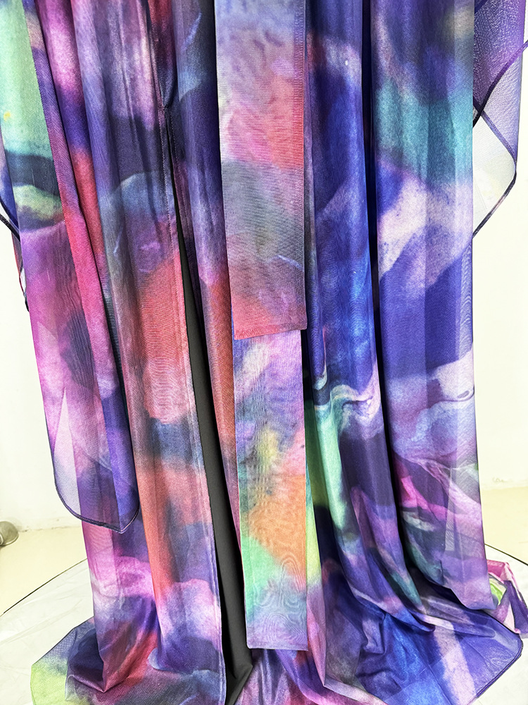 Fashion vacation European style dress long symphony long dress
