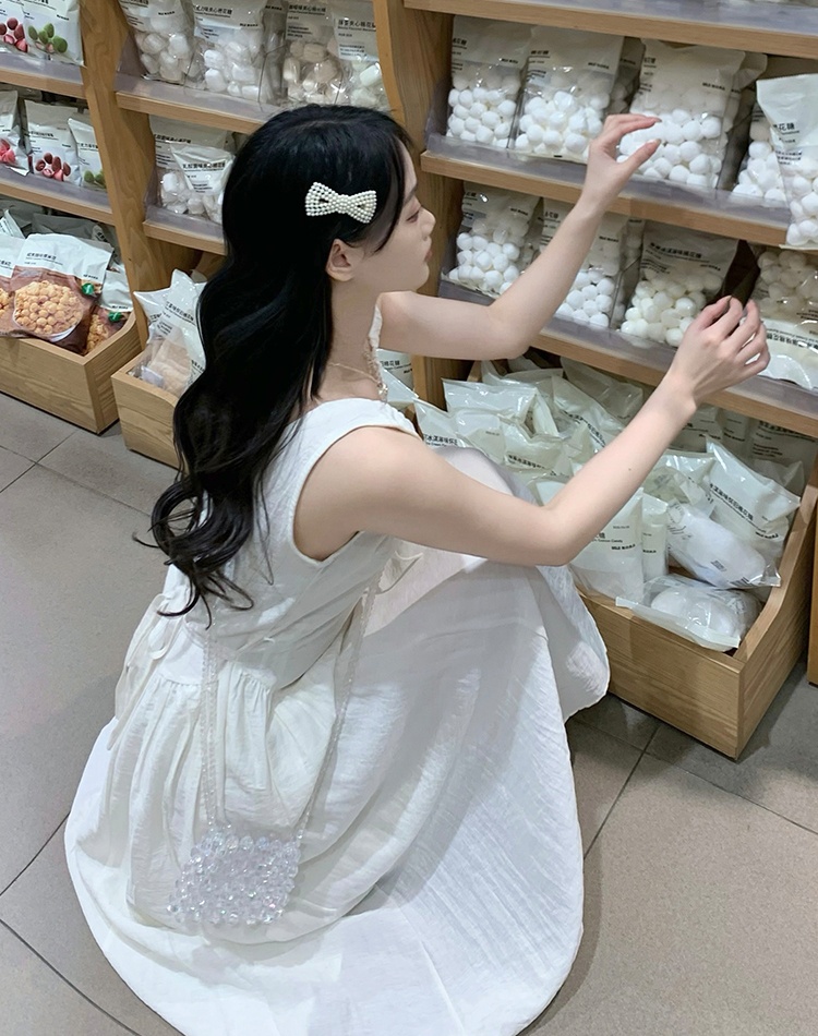 Retro sleeveless dress sleeveless dress for women