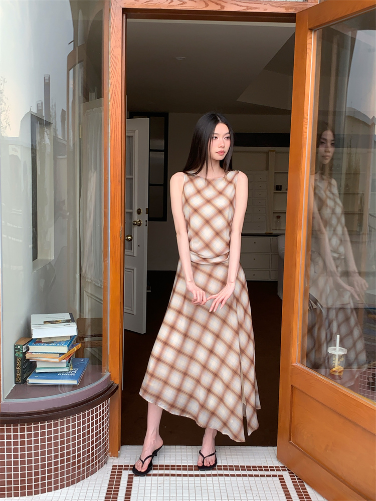 Summer dress sleeveless long dress for women