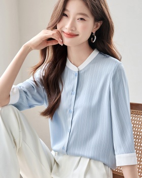 Show young mixed colors T-shirt fashion small shirt