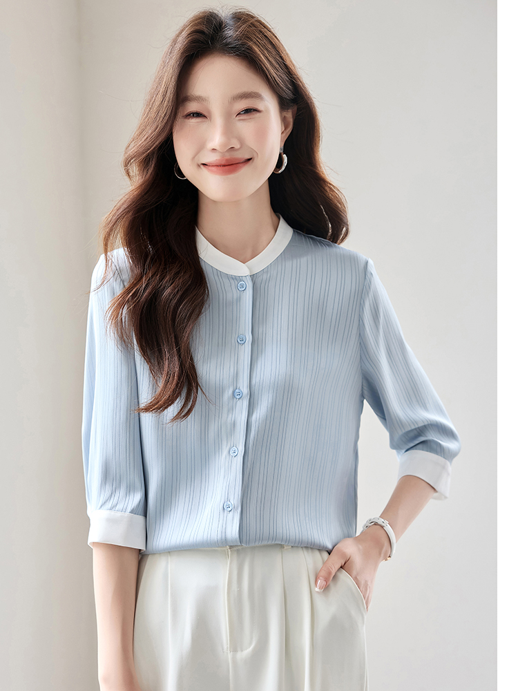 Show young mixed colors T-shirt fashion small shirt