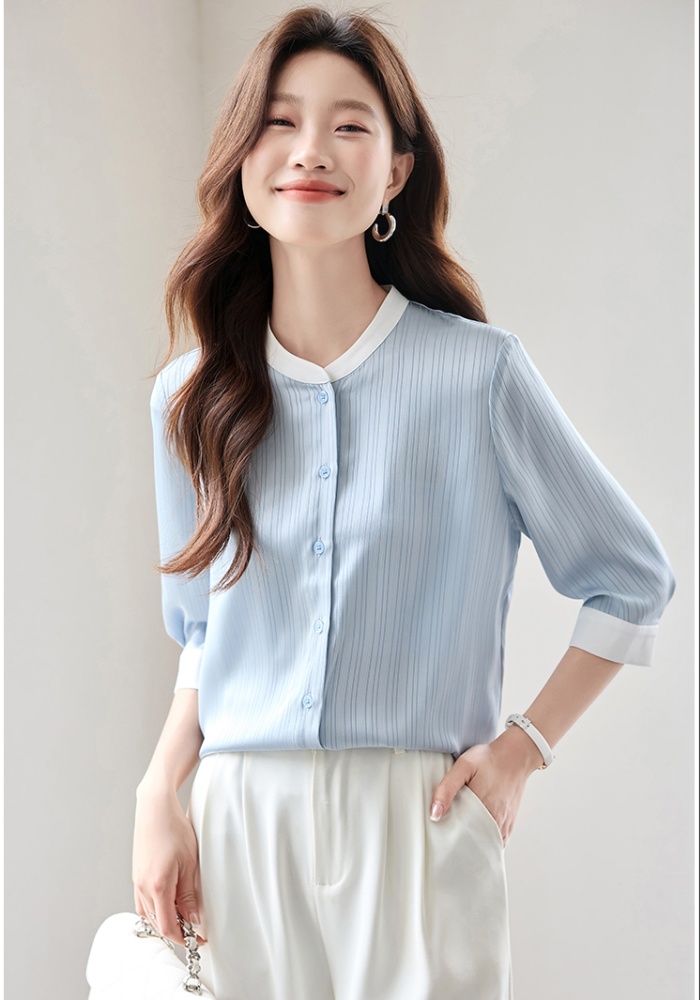Show young mixed colors T-shirt fashion small shirt