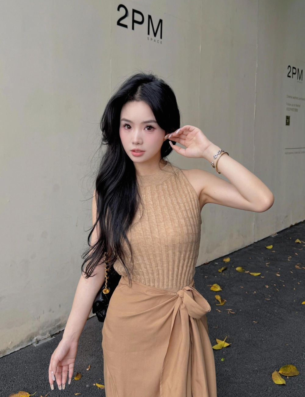 Summer France style vest elegant skirt 2pcs set