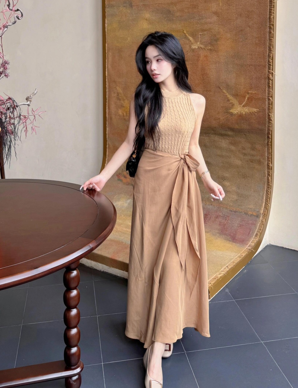 Summer France style vest elegant skirt 2pcs set