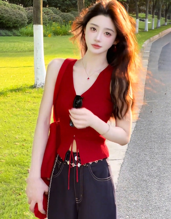 All-match maiden summer temperament fashion vest