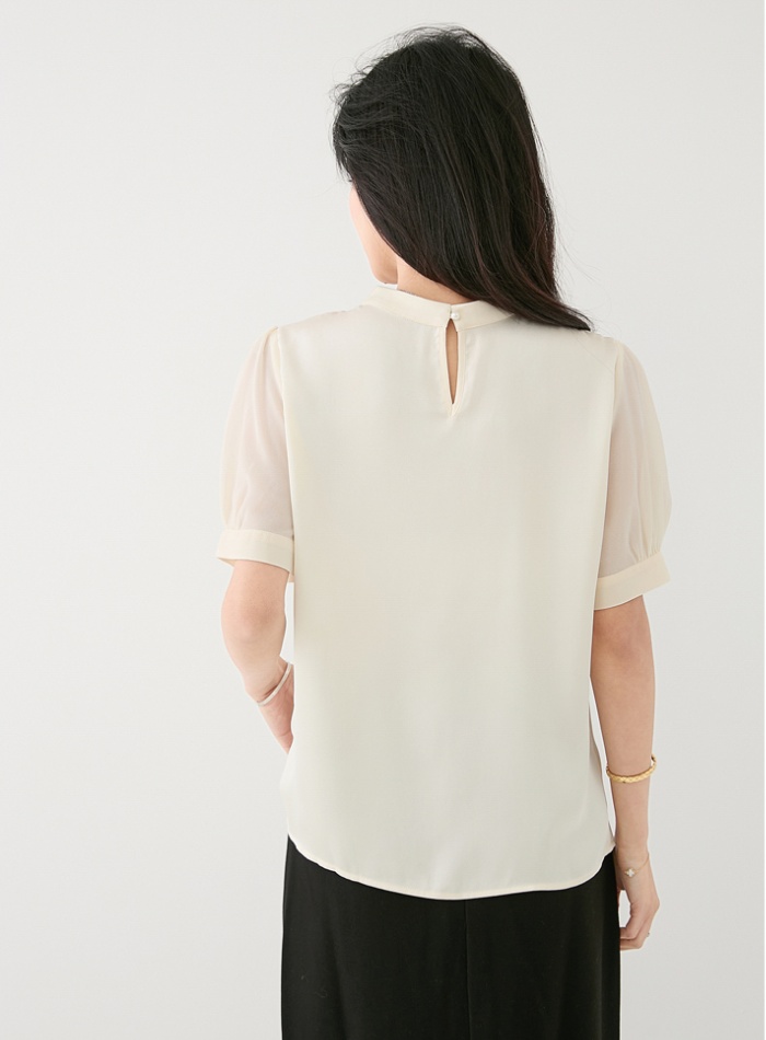 Summer short sleeve shirt Chinese style tops