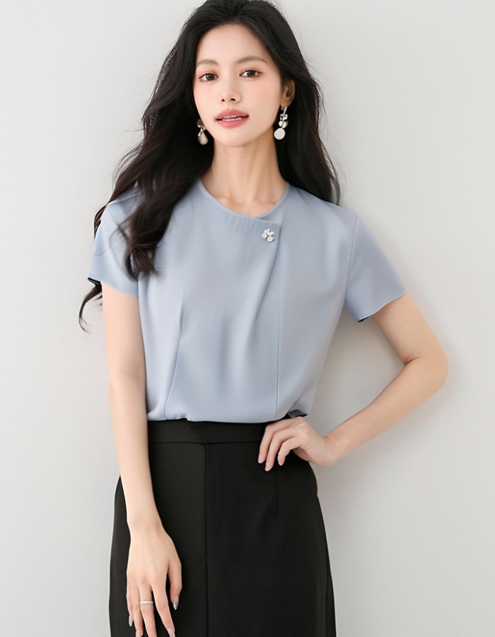 France style small shirt light luxury shirt