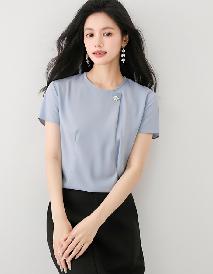 France style small shirt light luxury shirt