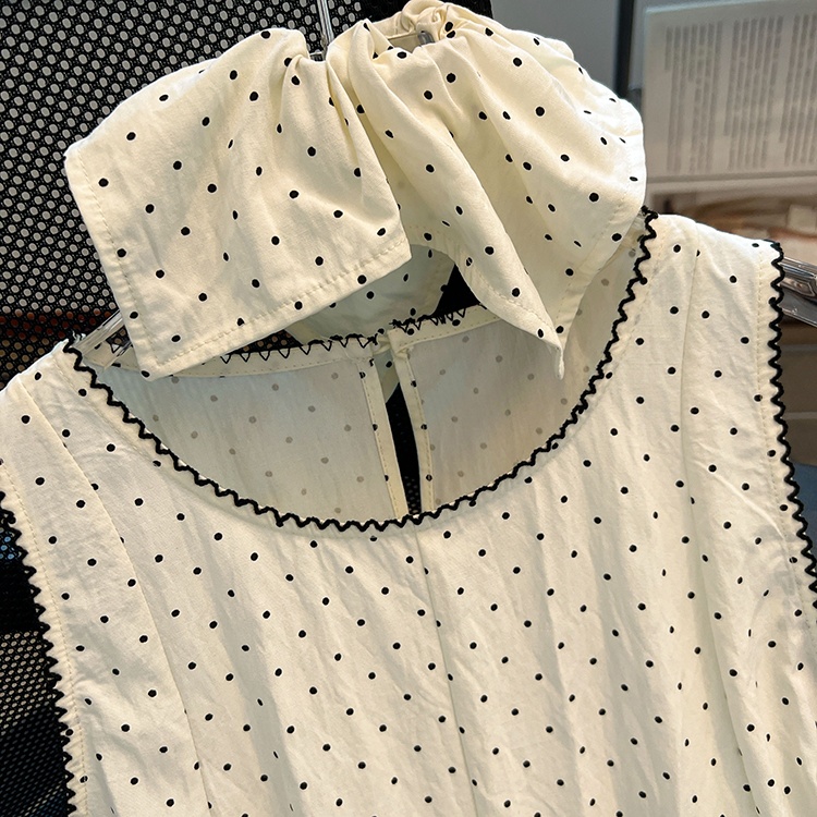 Niche summer all-match tops tender sleeveless shirt