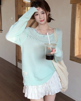 Summer all-match skirt sunscreen loose short skirt a set