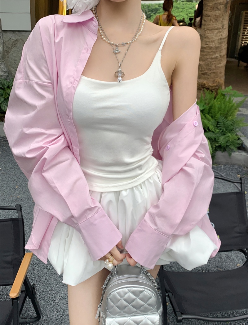 Summer pink shirt