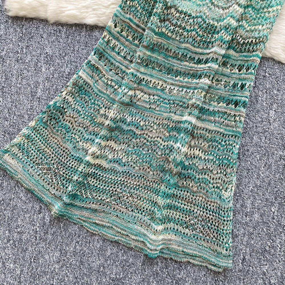 Sweet mermaid skirt summer rainbow tops a set for women