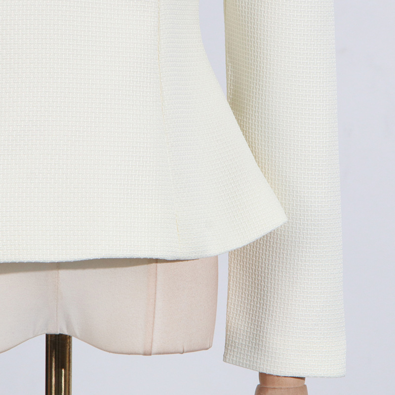 Irregular collar skirt tops 2pcs set for women