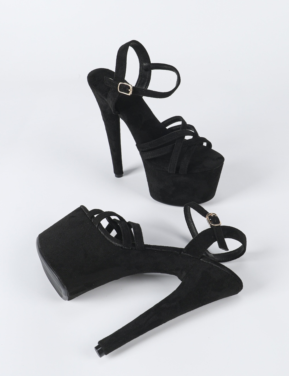 Sexy high-heeled sandals thick European style platform
