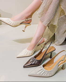 Fine-root high-heeled shoes sandals for women