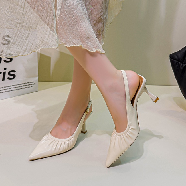 Fine-root high-heeled shoes sandals for women
