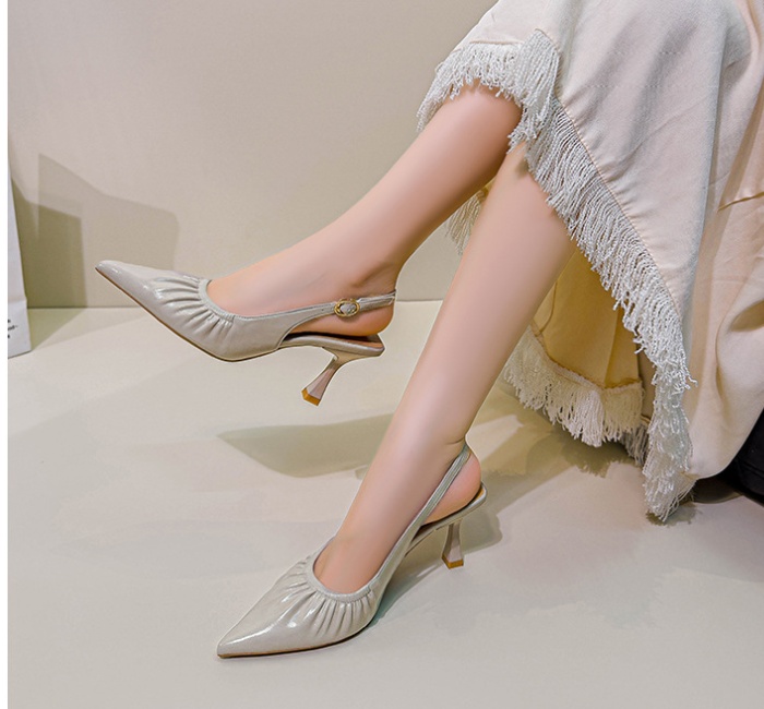 Fine-root high-heeled shoes sandals for women