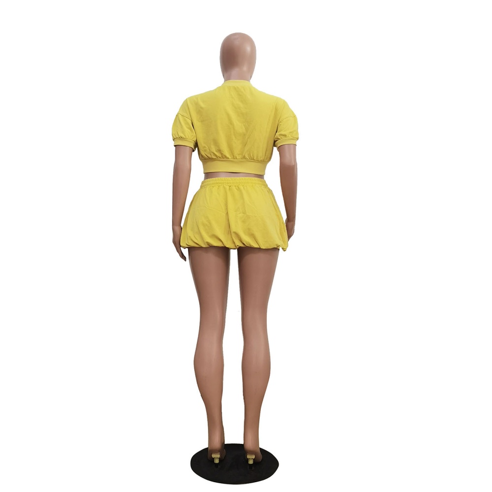 European style lantern Casual skirt a set for women