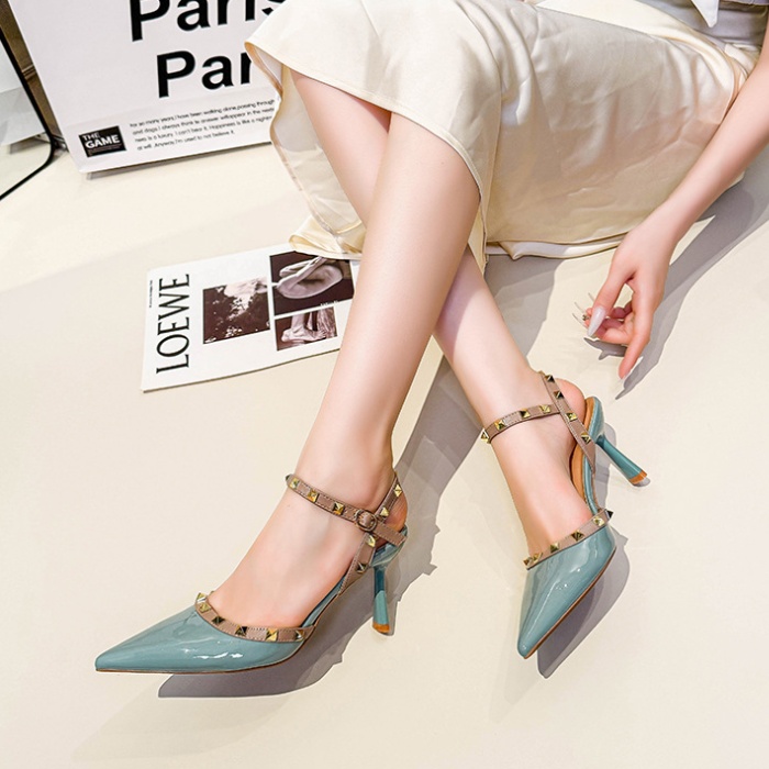 Sexy high-heeled shoes fine-root sandals for women