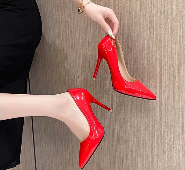 Spring and autumn lady high-heeled shoes fashion shoes