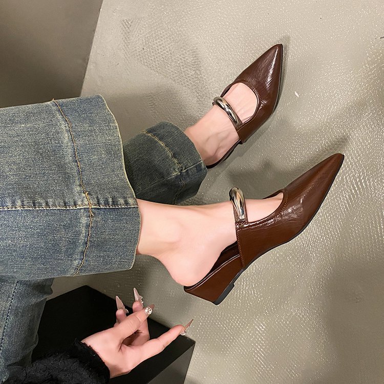 Slipsole lazy shoes lady slippers for women