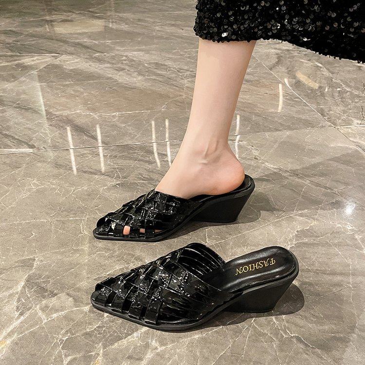 Lady pointed slipsole slippers fashion France style shoes
