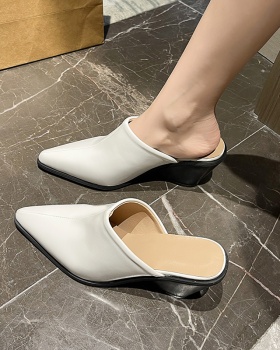 Fashion France style shoes pointed slippers for women