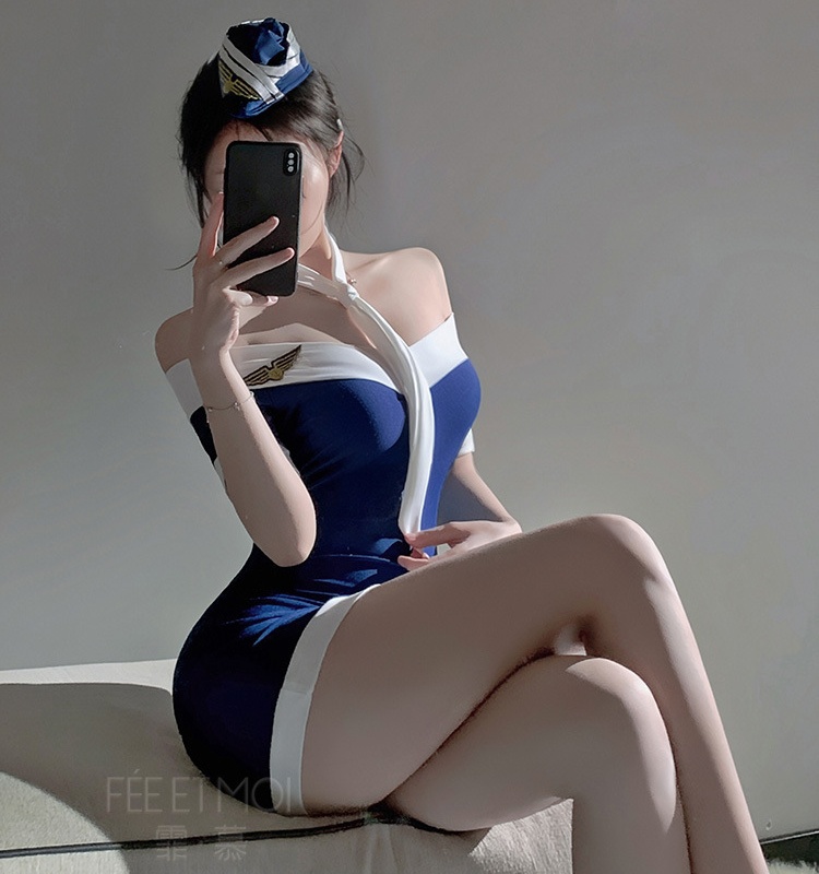 Enticement sexy Sexy underwear strapless skirt a set