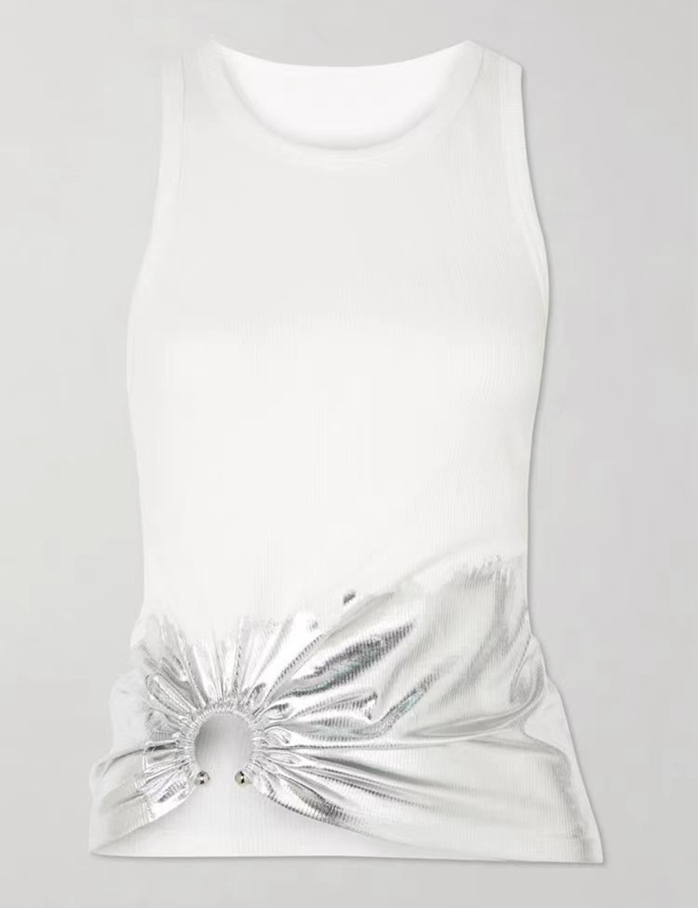Spring and summer rock metal tops maiden sleeveless vest